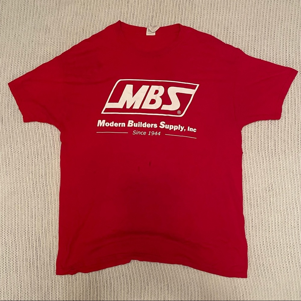 Modern builders supply short sleeve shirt mens L